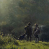 Winter Walks With You by Stephen Hawkins, original painting
