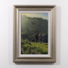 Winter Walks With You by Stephen Hawkins, original painting