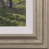 Patiently Waiting by Stephen Hawkins, original painting, detail