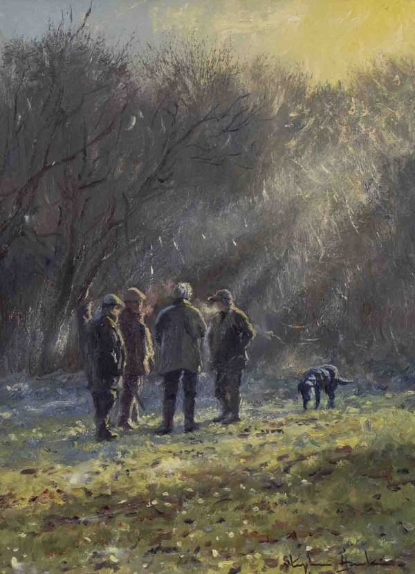 Bathed In Sunlight by Stephen Hawkins, original painting
