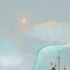 Ammonite by Gary Walton, limited edition print, detail