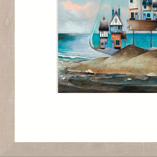 Ammonite by Gary Walton, limited edition print, detail