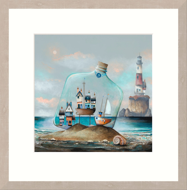 Ammonite by Gary Walton, limited edition print