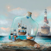 Ammonite by Gary Walton, limited edition print