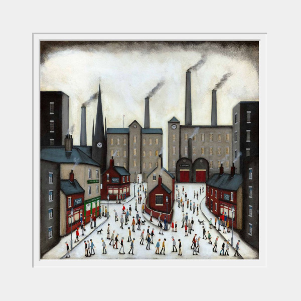 Lost In The Crowd (Limited Edition) by Sean Durkin, limited edition print