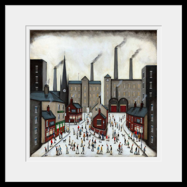 Lost In The Crowd (Limited Edition) by Sean Durkin, limited edition print