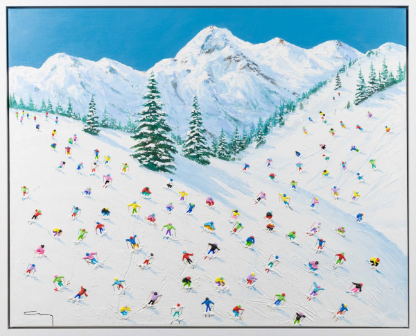 Pine Line by Antonio Navarro (Casimiro), original painting