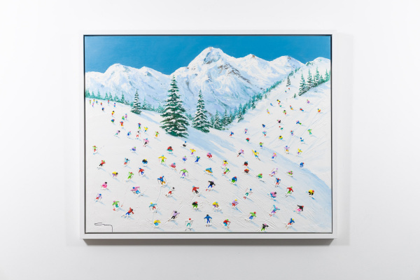 Pine Line by Antonio Navarro (Casimiro), original painting