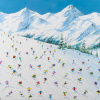 Snowy Top by Antonio Navarro (Casimiro), original painting