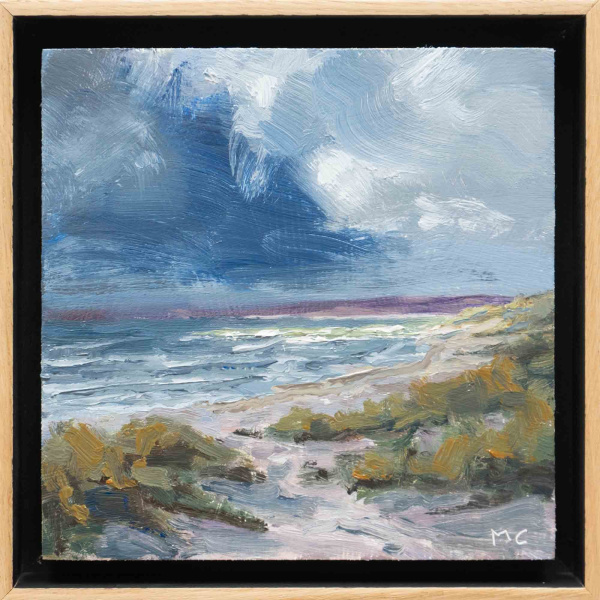 Breaking Light, West Wittering by Matthew Cordwell, original painting