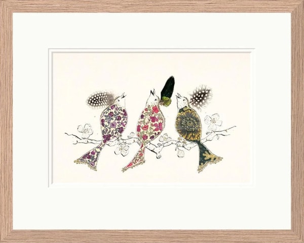 Three Liberty Ladies by Anna Wright, limited edition print
