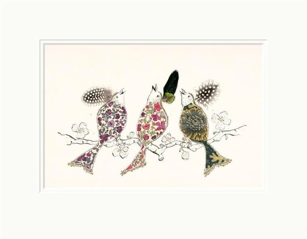 Three Liberty Ladies by Anna Wright, limited edition print