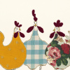 Spring Chickens by Anna Wright, limited edition print, detail