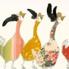 Running Free by Anna Wright, limited edition print, detail