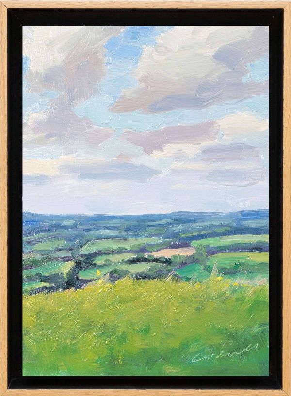 High on the Downs, South Harting by Matthew Cordwell, original painting