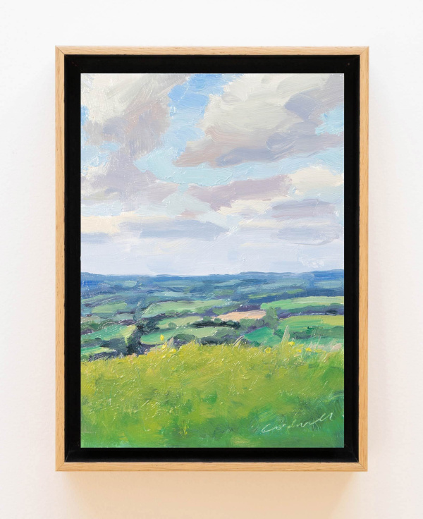 High on the Downs, South Harting by Matthew Cordwell, original painting