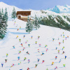 Kitzbühel by Antonio Navarro (Casimiro), original painting