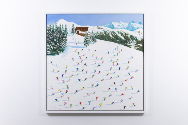 Kitzbühel by Antonio Navarro (Casimiro), original painting