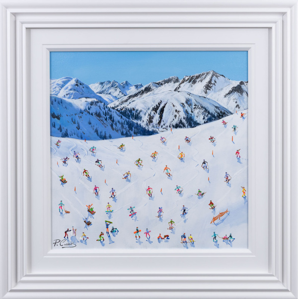 Lech, Austria by Paola Cassais, original painting
