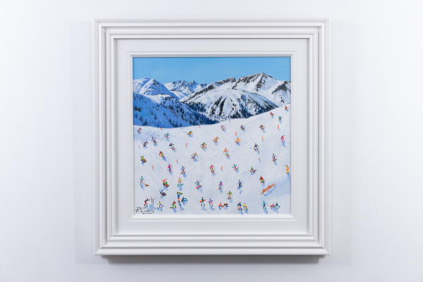 Lech, Austria by Paola Cassais, original painting