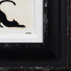 Cat I (Original) by Sean Durkin, original painting, detail