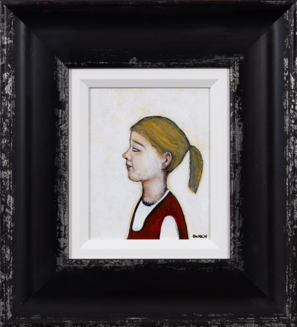 Portrait Of A Girl (Original) by Sean Durkin, original painting