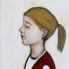 Portrait Of A Girl (Original) by Sean Durkin, original painting