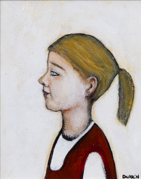 Portrait Of A Girl (Original) by Sean Durkin, original painting