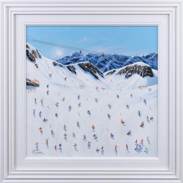 Peaks & Gondolas II by Paola Cassais