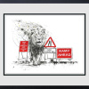 Just Crack On by Scott Tetlow, limited edition print