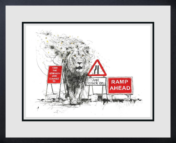 Just Crack On by Scott Tetlow, limited edition print