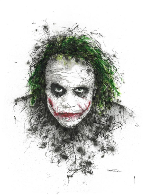 Why So Serious? – Miniature by Scott Tetlow, limited edition print