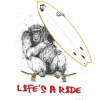 Life’s A Ride by Scott Tetlow, limited edition print