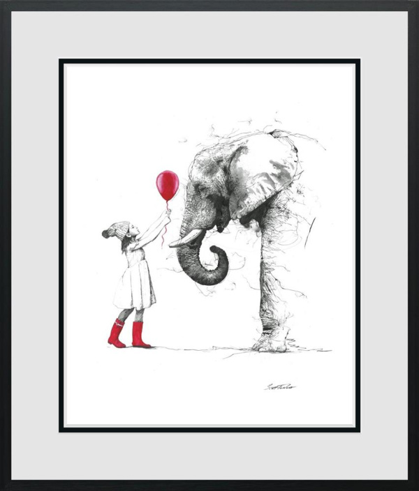 The Gift by Scott Tetlow, limited edition print