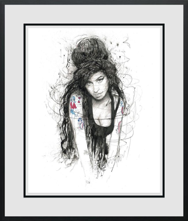 Amy by Scott Tetlow, limited edition print