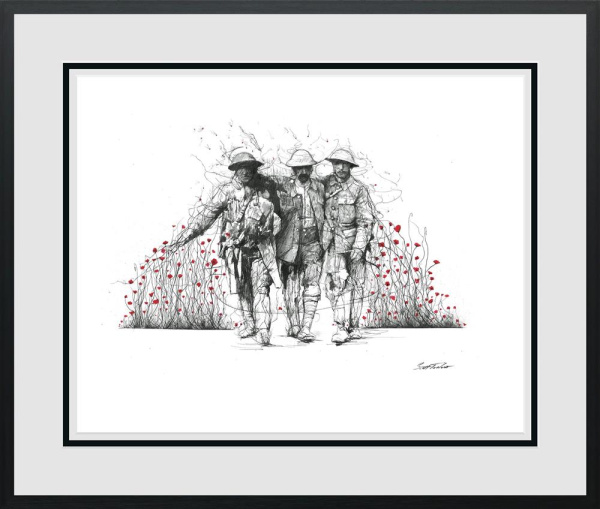 Brotherhood by Scott Tetlow, limited edition print