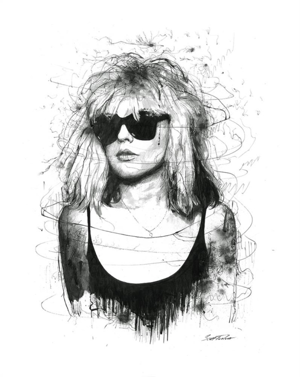 Debbie Harry by Scott Tetlow, limited edition print