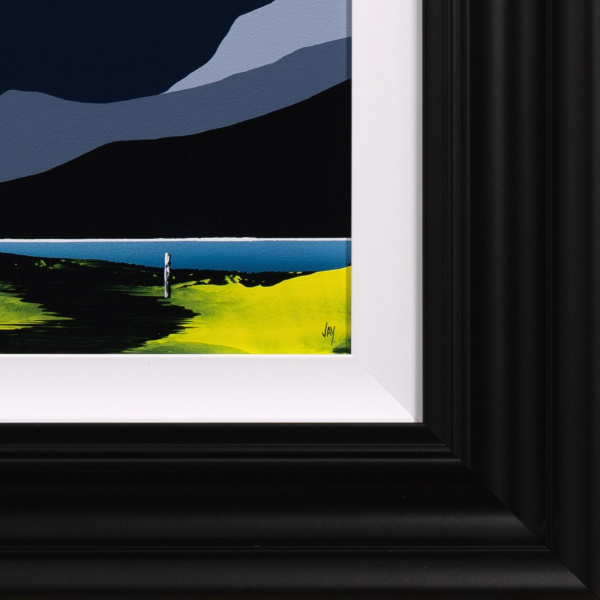 A Quiet Place by Jay Nottingham, original painting, detail