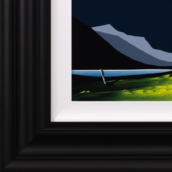 A Moment Between by Jay Nottingham, original painting, detail