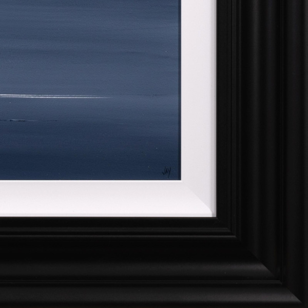 Lover’s Embrace by Jay Nottingham, original painting, detail