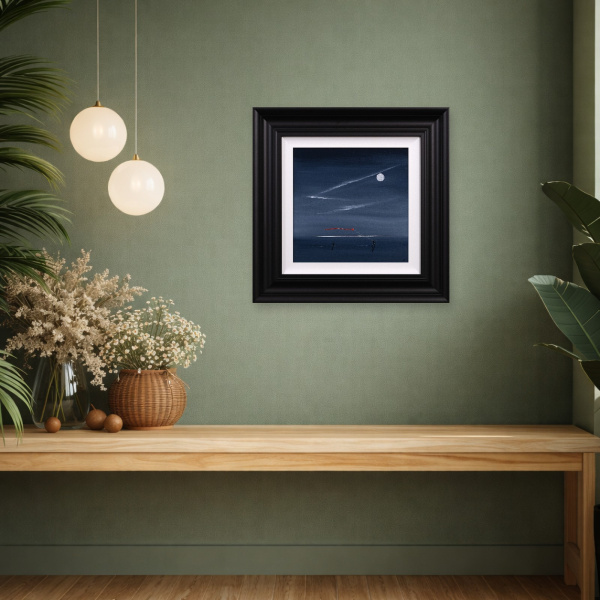 The Perfect Breeze by Jay Nottingham, original painting, in room