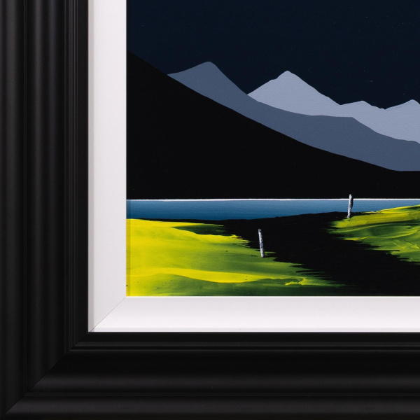 The Shape Of The Land by Jay Nottingham, original painting, detail