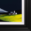 The Shape Of The Land by Jay Nottingham, original painting, detail