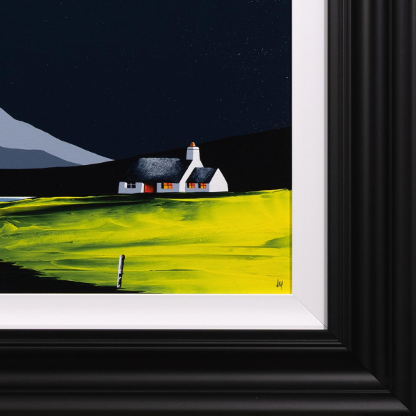 The Shape Of The Land by Jay Nottingham, original painting, detail