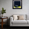 The Shape Of The Land by Jay Nottingham, original painting, in room