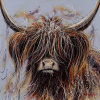 Are You Talking To Me? by Ruby Keller, original painting