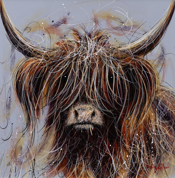 Are You Talking To Me? by Ruby Keller, original painting
