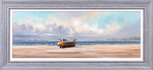 Boat At Rest by Allan Morgan, original painting