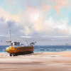 Boat At Rest by Allan Morgan, original painting