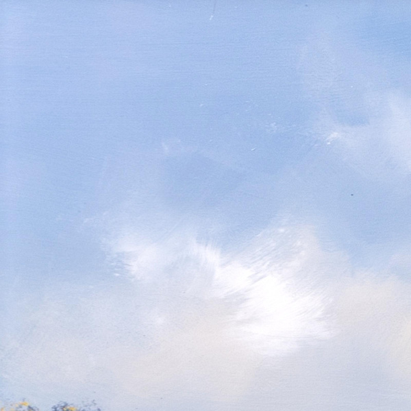 Countryside Pleasures by Allan Morgan, original painting, detail